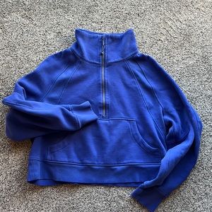 Lululemon scuba half zip pullover hoodie.